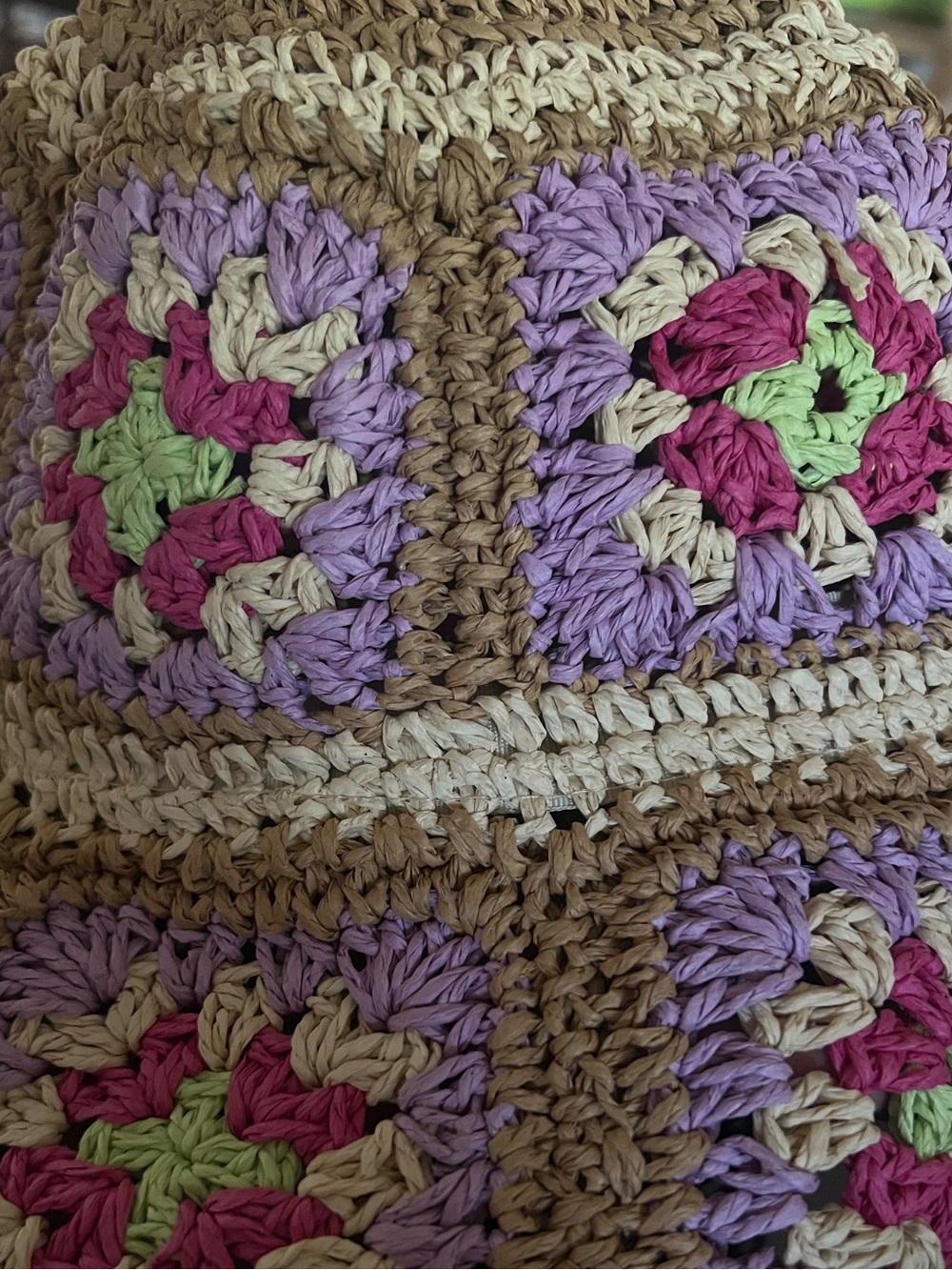 BCBGeneration Crochet Multi-Color bucket hat - Picture 2 of 4